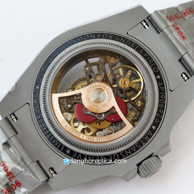 Đồng hồ Rolex Submariner Andrea Pirlo Project Skeleton trang bị bộ máy ưu việt