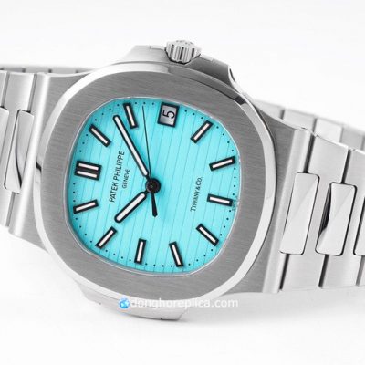 Chất liệu vỏ Case bao phủ chiếc Patek Philippe 1:1 Nautilus Ref. 5711 Tiffany & Co
