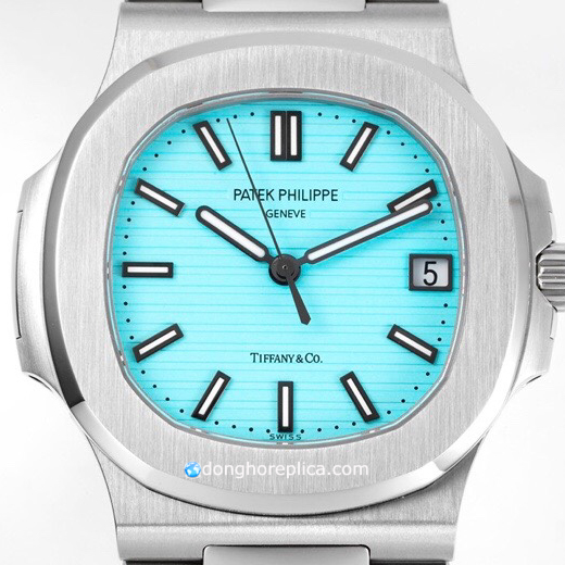 Kiểu dáng thiết kế đồng hồ Patek Philippe 1:1 Nautilus Ref. 5711 Tiffany & Co