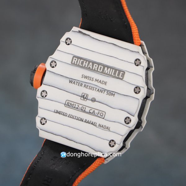 Richard Mille Fake loại 1 giá tốt RM 12-01 Orange trang bị bộ máy bền bỉ