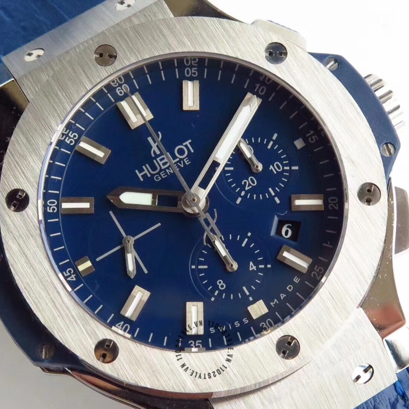 Các chi tiết khác của mẫu đồng hồ Hublot 1:1 Blue Geneve Big Bang 301.SX.710.RX