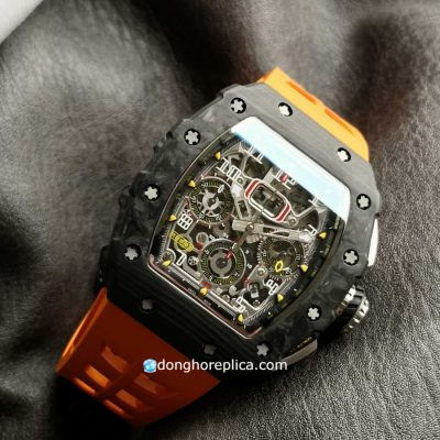 Chi tiết bộ vỏ của đồng hồ Richard Mille giá tốt Mclaren Flyback RM 11-03