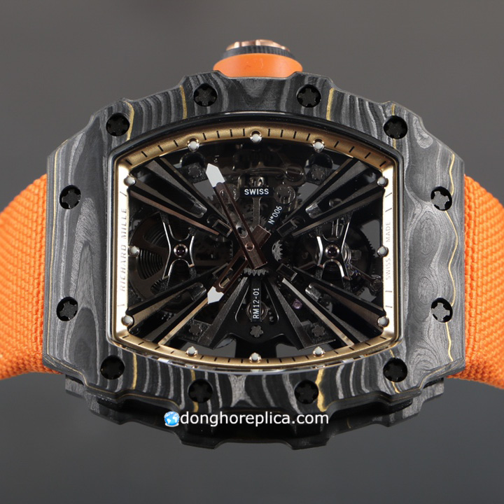 Mua đồng hồ Richard Mille giá tốt RM 012-01 Carbon TPT Tourbillon tại HCM Hà Nội