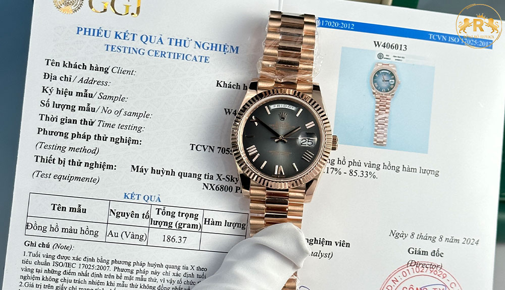 Ngoại hình tinh chỉnh y hệt đồng hồ Rolex chính hãng